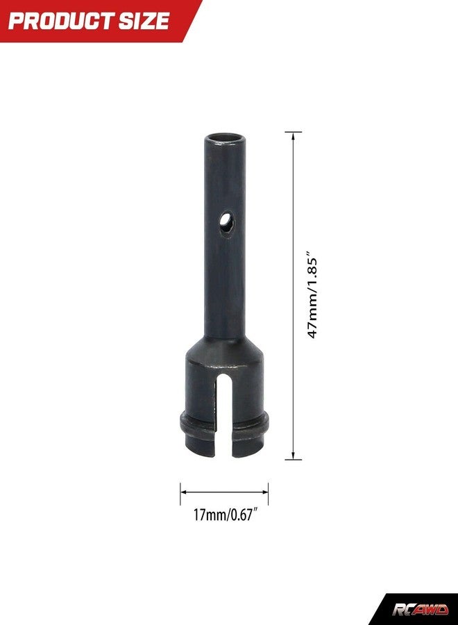 RCAWD 2x #45 Steel Wheel Axle (8X45MM) for Arrma 6S Kraton Notorious Outcast RTR EXB Upgrade Parts - Image 2